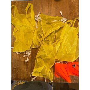 Youth Soccer‎ Coach lot Pinnies Orange Cones